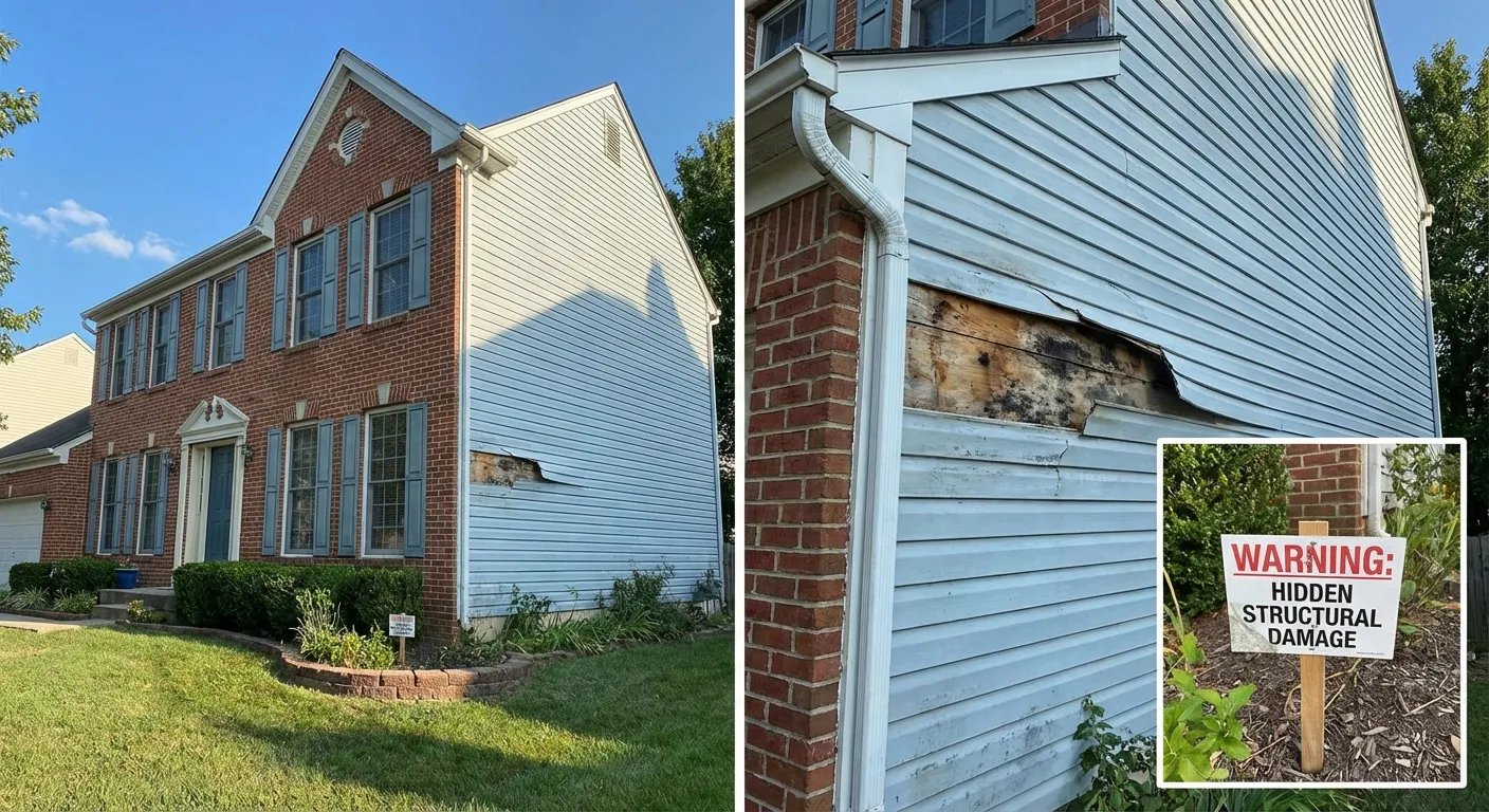 Hidden Dangers of Damaged Siding What … Great Oak Roofing