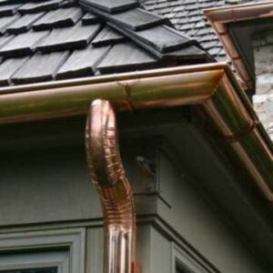 copper gutters